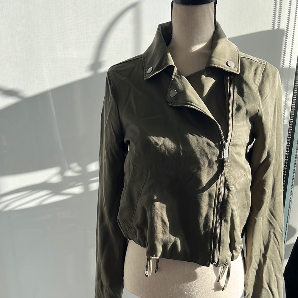 Abercrombie & Fitch Green Utility Jacket - Picture 2 of 6